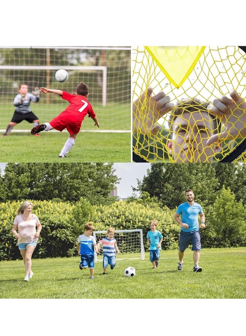 XiuWoo Football Target Net Top Bins Football Targets Football Net Football Goal Foldable Football Goals Target Nets Goal Net Football Training Equipment Target Practice Nets - Image 5