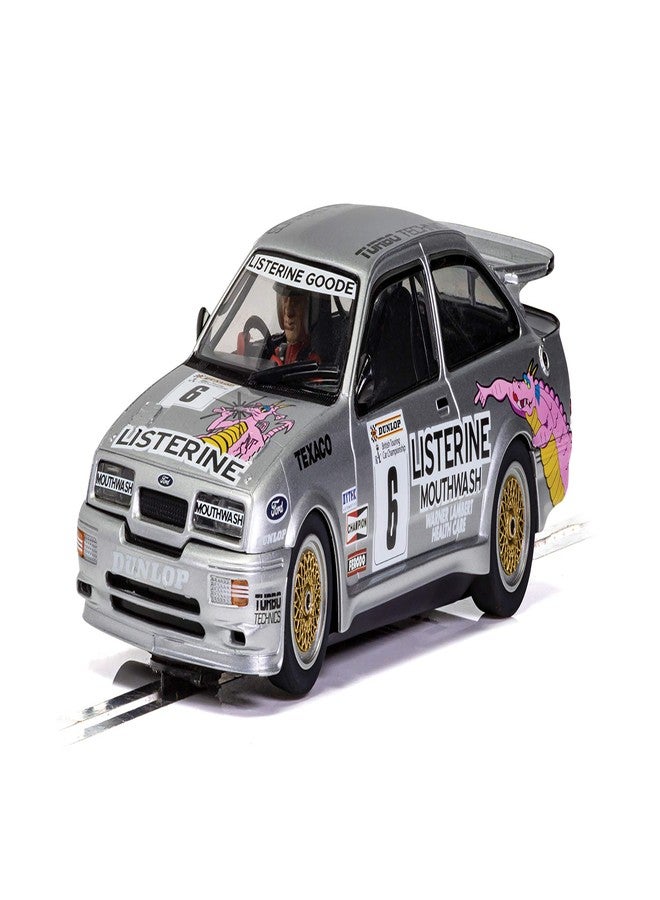 Scalextric Ford Sierra RS500 Listerine Graham Goode Racing 1:32 Slot Race Car C4146 - Image 2