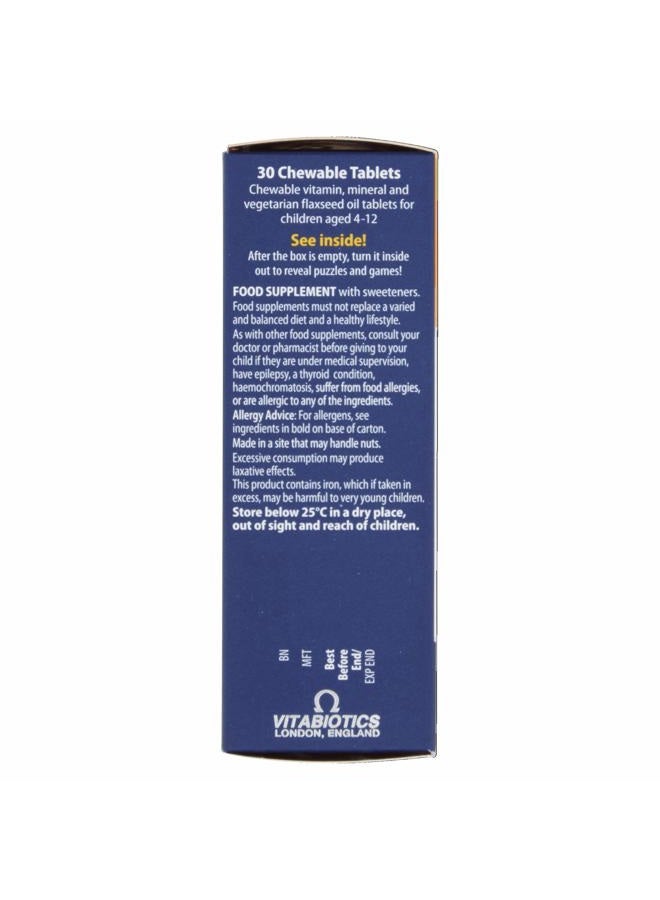 Wellkid Vitabiotics Smart Chewables - 30 Tabs - Image 4
