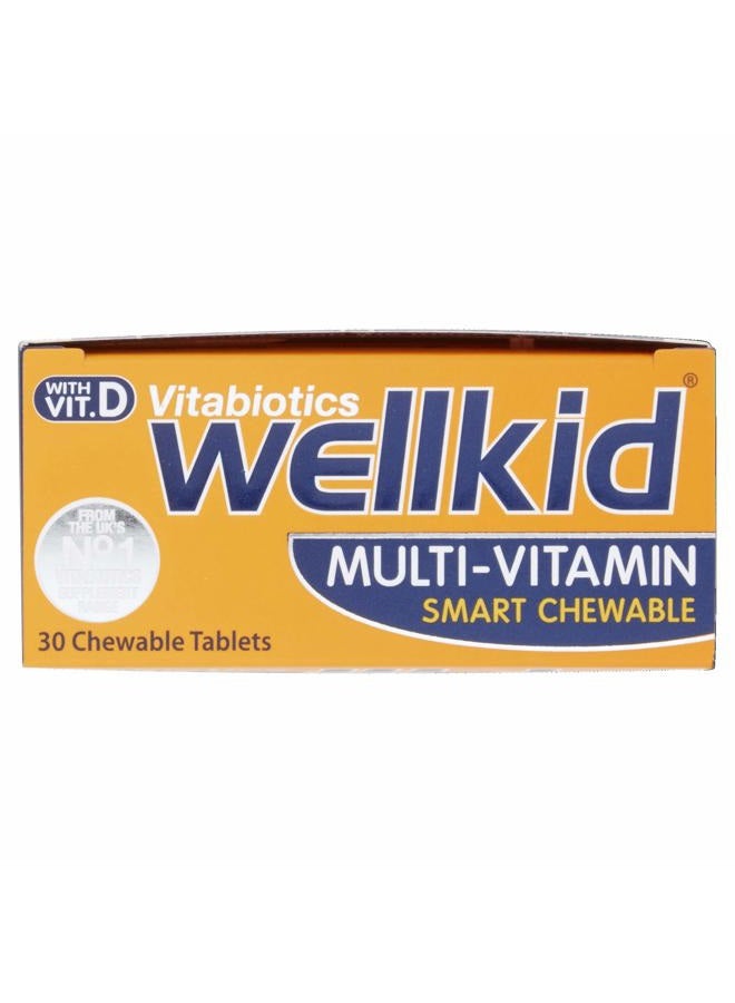 Wellkid Vitabiotics Smart Chewables - 30 Tabs - Image 5