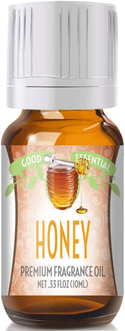 Good Essential - Professional Honey Fragrance Oil 10ml for Diffuser, Candles, Soaps, Lotions, Perfume 0.33 fl oz - Honey Scented Fragrance Oil for Candle Making - Honey Aromatherapy Diffuser Oil - Image 1