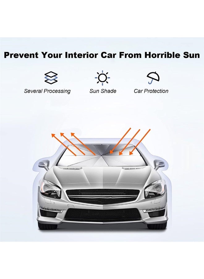 Summer Car Sunshade - UV Protection Heat Insulation Windshield Cover - Image 5