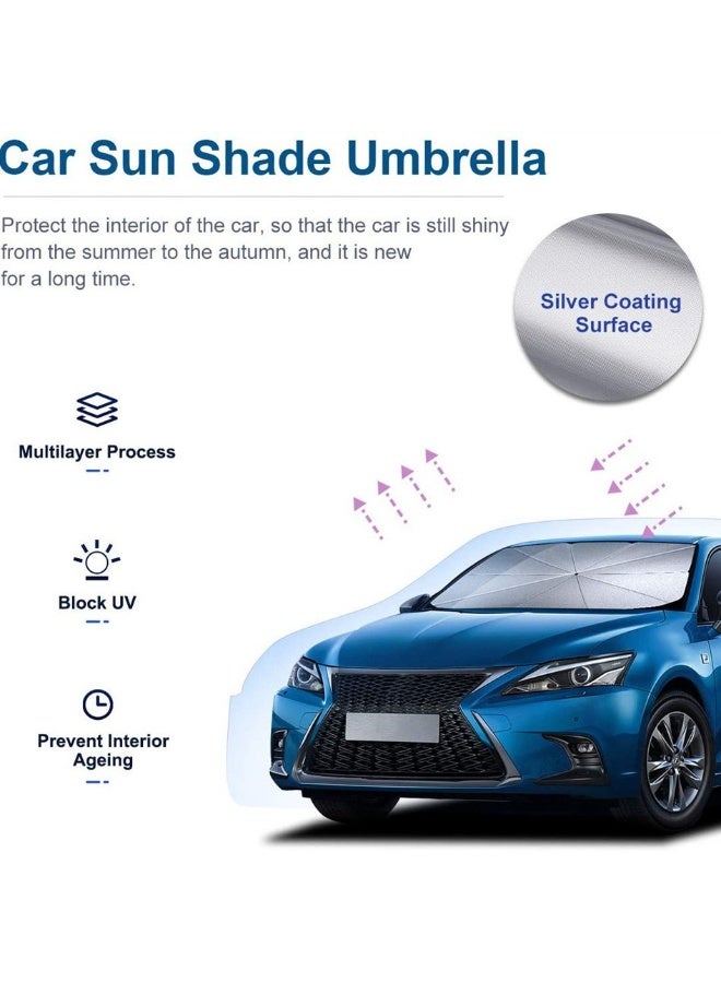 Summer Car Sunshade - UV Protection Heat Insulation Windshield Cover - Image 3