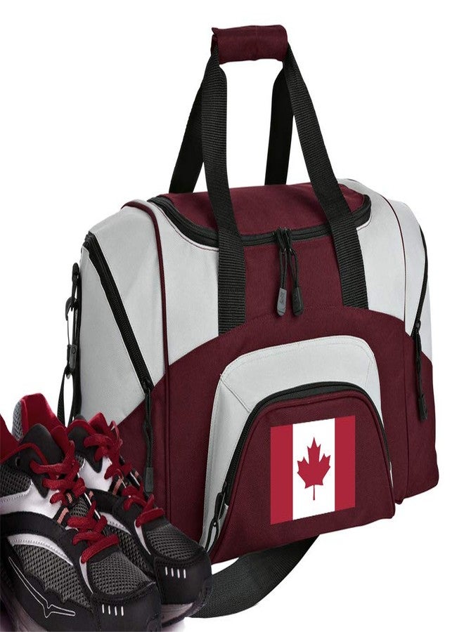 Broad Bay SMALL Canada Gym Bag Deluxe Canada Flag Travel Bag - Image 2