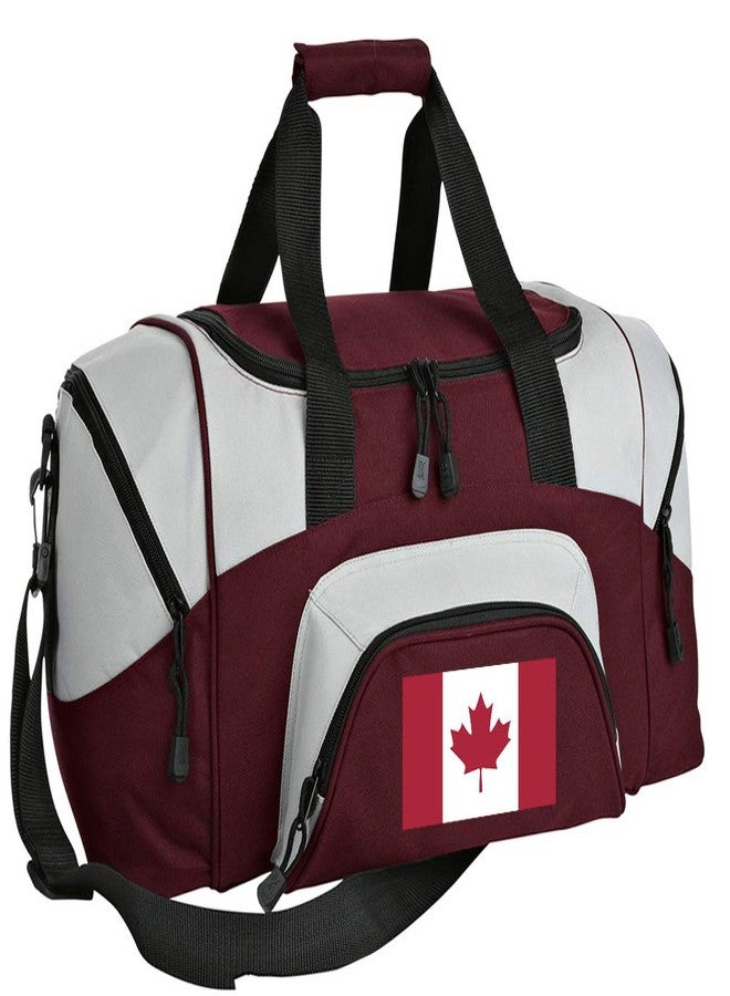 Broad Bay SMALL Canada Gym Bag Deluxe Canada Flag Travel Bag - Image 1