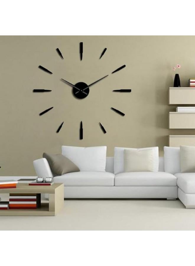Home Gallery 3D Wall Clock Without Numbers - Image 1