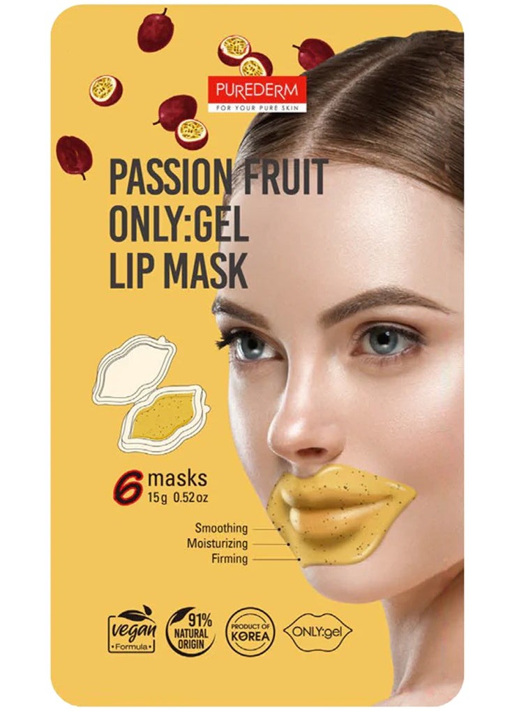 Purederm adhesive gel mask for lips passion fruit with fruits - pzsku/Z2BA0B6AB6A589F6240AEZ/45/_/1710385060/73fe5d44-bb16-423f-bc4d-266f4aa37d20