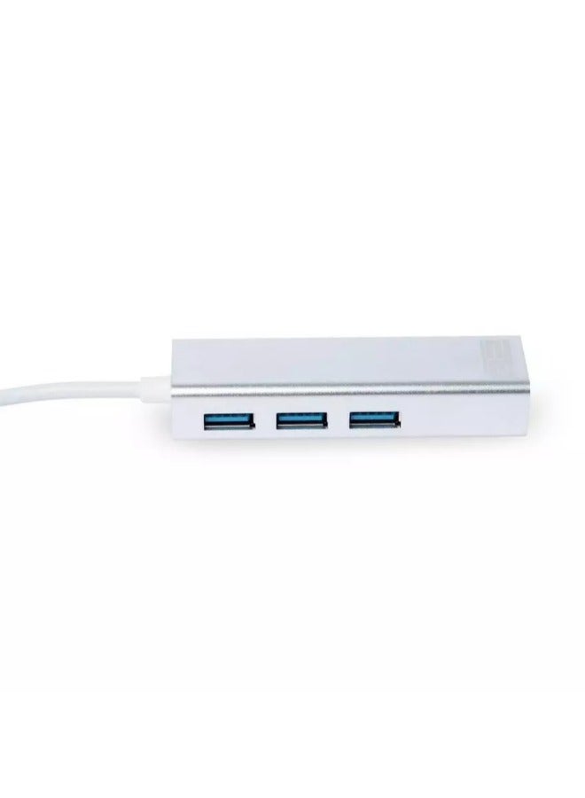 2B 3 in 1 USB HUB 3x USB 3.0 HUB Ethernet - Image 3