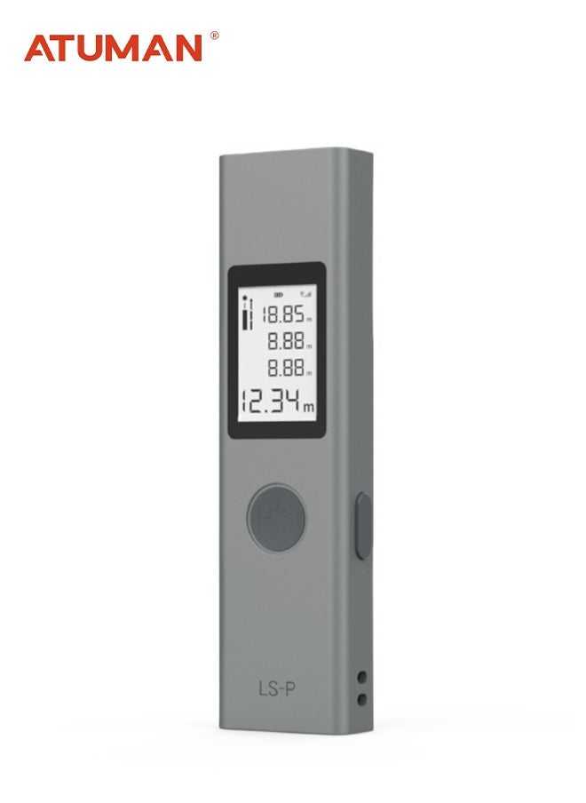 ATuMan LS-P Laser Measure 11 in 1 Digital Laser Distance Meter, Super Long Battery Life, M/in/Ft Unit Switching Backlit LCD and Pythagorean Mode, Measure Distance, Area and Volume (131 Feet) - pzsku/Z2BA0D779D5C501664DC2Z/45/_/1726144419/ecce59e5-d896-4914-bbe0-226bd673c43e