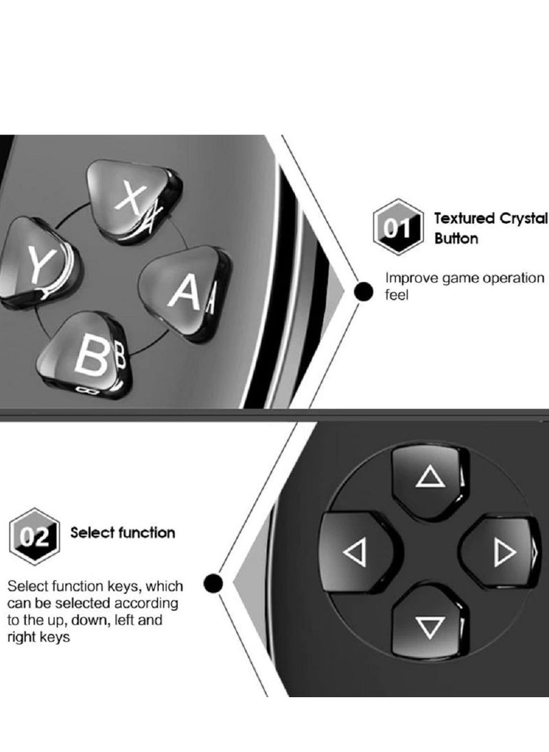 hand - X6 Handheld Game Console Player 4.3 inch Screen - Image 1