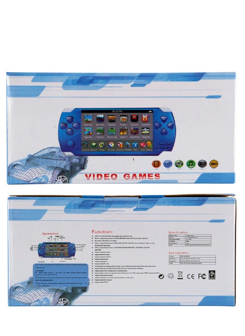 hand - X6 Handheld Game Console Player 4.3 inch Screen - Image 1