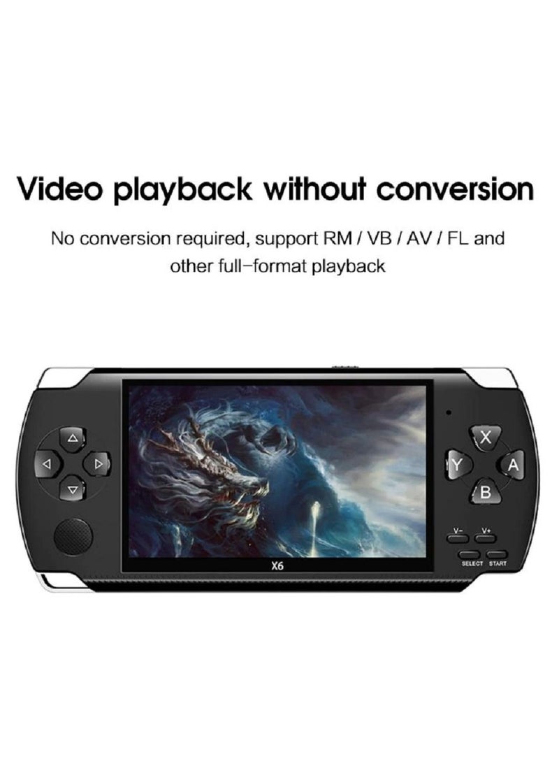 hand - X6 Handheld Game Console Player 4.3 inch Screen - Image 1