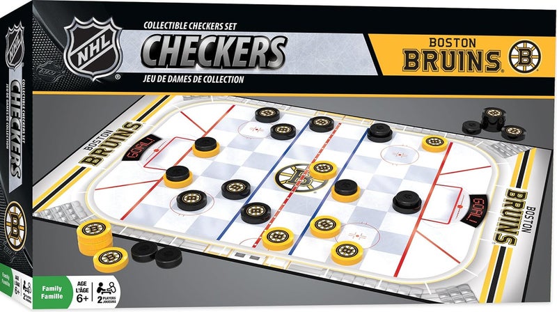 MasterPieces لعبة الشطرنج ماستر بييس NHL بوسطن بروينز رمادي صغير متعدد الحجم 4148513 x 21 - Image 1