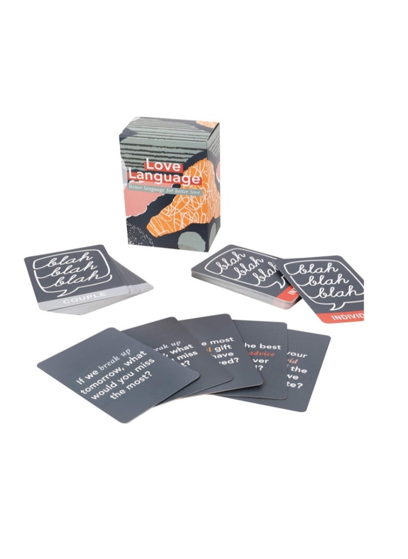 OASIS-TH Love Lingual: Card Game - Better Language for Better Love - 150 Conversation Starter Questions for Couples - to Explore & Deepen Connections with Your Partner - Date Night & Relationship Cards  - Image 2
