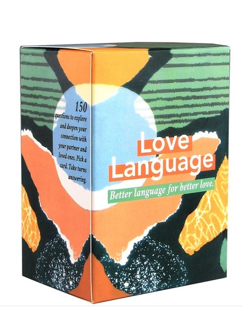 Love Lingual: Card Game - Better Language for Better Love - 150 Conversation Starter Questions for Couples - to Explore & Deepen Connections with Your Partner - Date Night & Relationship Cards