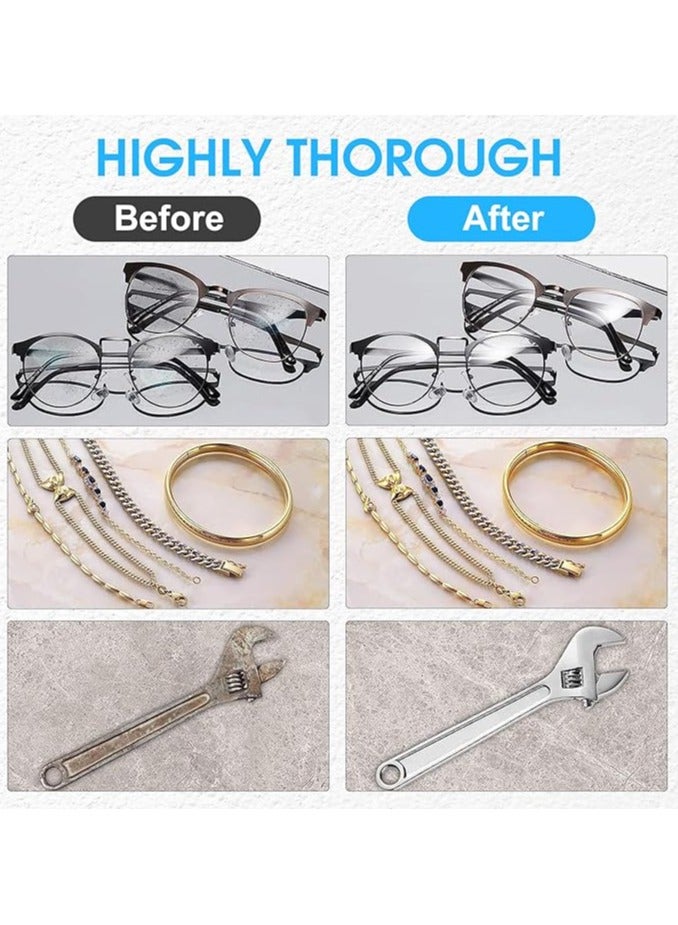 6.5L Professional Ultrasonic Cleaner Machine, 40kHz Digital Jewellery Ultrasonic Cleaner 304 Stainless Steel with Timer and Heater - Image 5