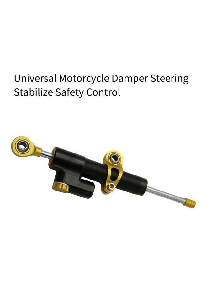 NIBEMINENT Universal Motorcycle Damper Steering Stabilize Safety Control For Kawasaki NINJA400  - Image 4