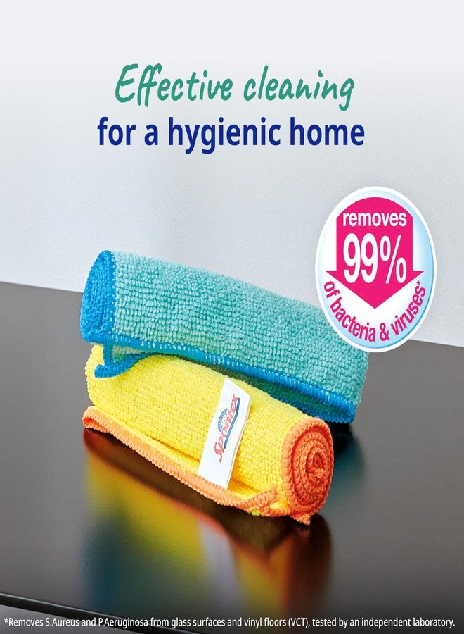 Spontex Microfibre Cloth 4pk - Image 4