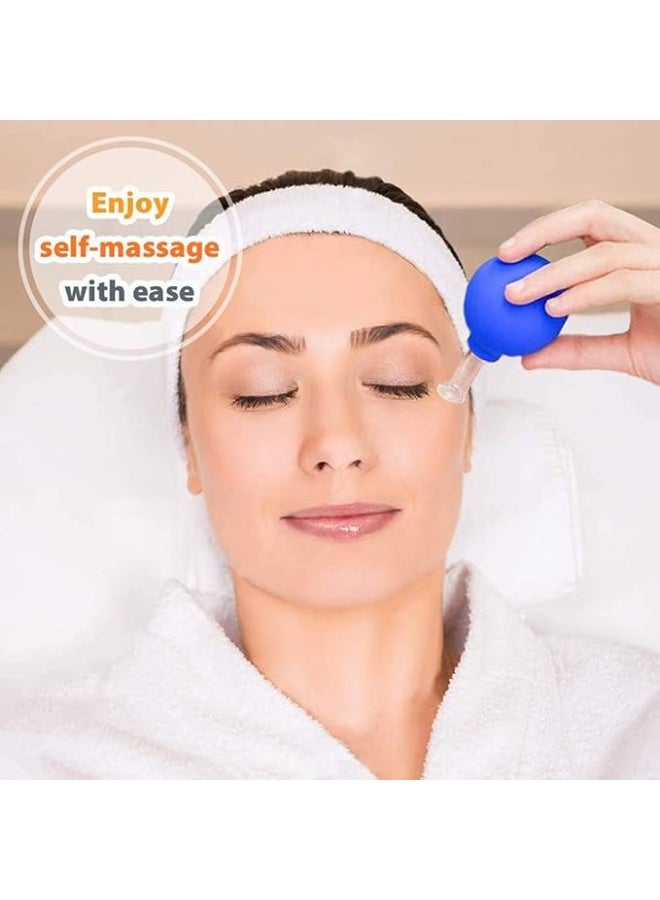 4-Piece Glass Facial & Body Cupping Set – Professional Silicone Vacuum Suction Kit – Anti-Cellulite & Anti-Wrinkle Therapy – Instant Skin Rejuvenation for Face and Eyes. - Image 5