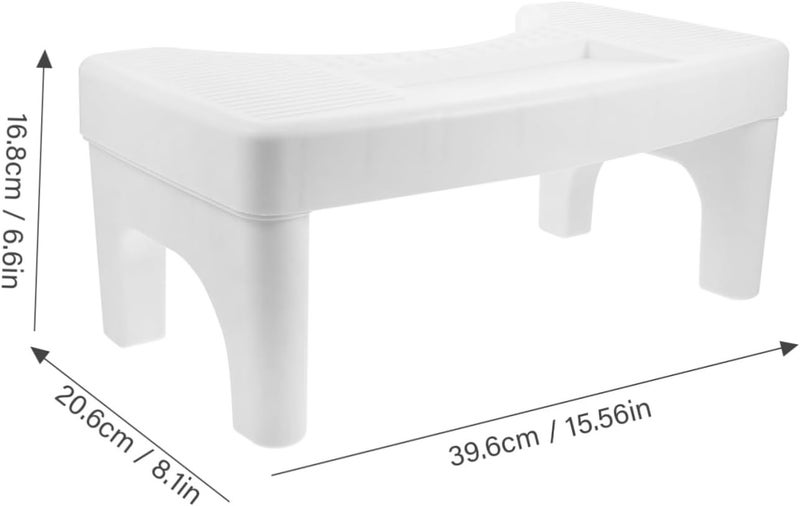 Periodic restock local SHERCHPRY Toilet Stool for Adults Non Slip Bathroom Step Stool Ergonomic Design Poop Stool Durable and Compact Footrest for Improved Comfort and Stability The Bathroom Room to room portable Scratch resistant All user group compatible Good ventilation Simple multifunctional build Shop & home all-space compatible Surface safe Upgraded quality Global upgraded economical craftsmanship Multi-demand compliant quality Coast & inland available All storage type compatible All choice modern design Globally trusted affordable quality Popular trusted craftsmanship Light sturdy raw material Long lasting universal build Worldwide simple practical design Domestic distribution ready Assorted trendy color picks Durability boost selected material Market need oriented construction Carefully selected material Modern look - Image 2