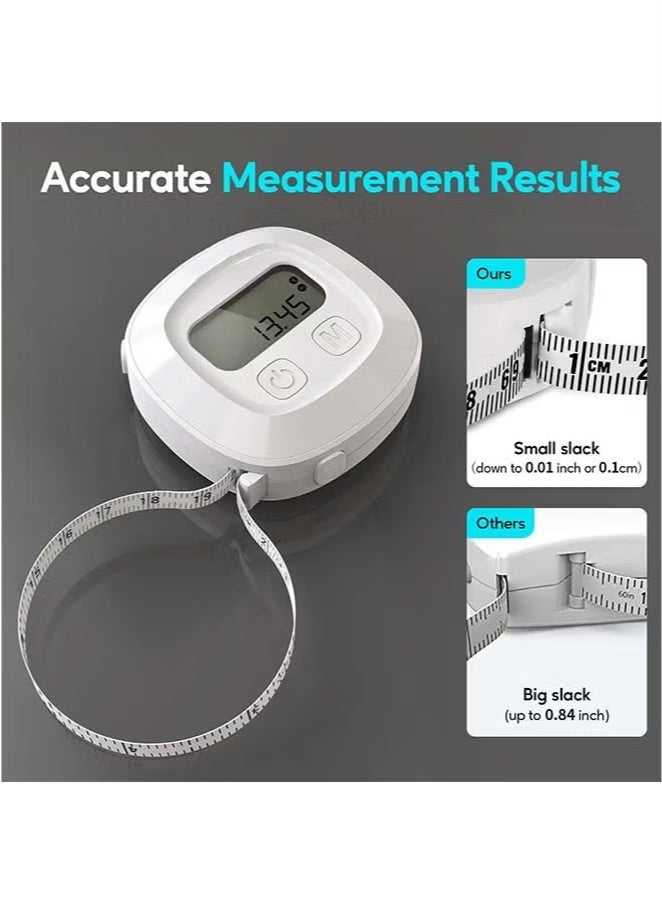 Generic Bluetooth Body Tape Measure with App - 60in, Locking, Retractable, for Body Measurements and Weight Loss  - Image 2