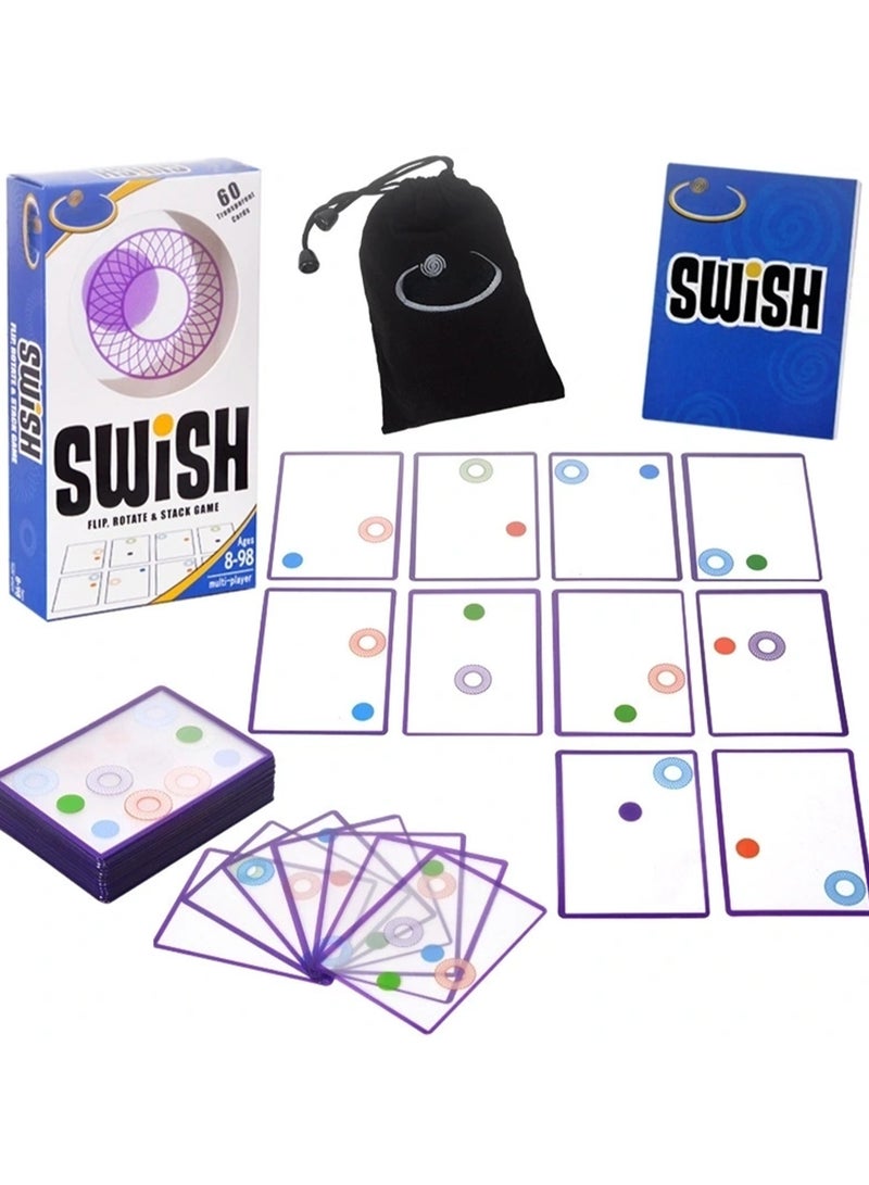 Overlapping Card Game, Mind-game Board Game, Logical Thinking, Intellectual Toys - Image 3