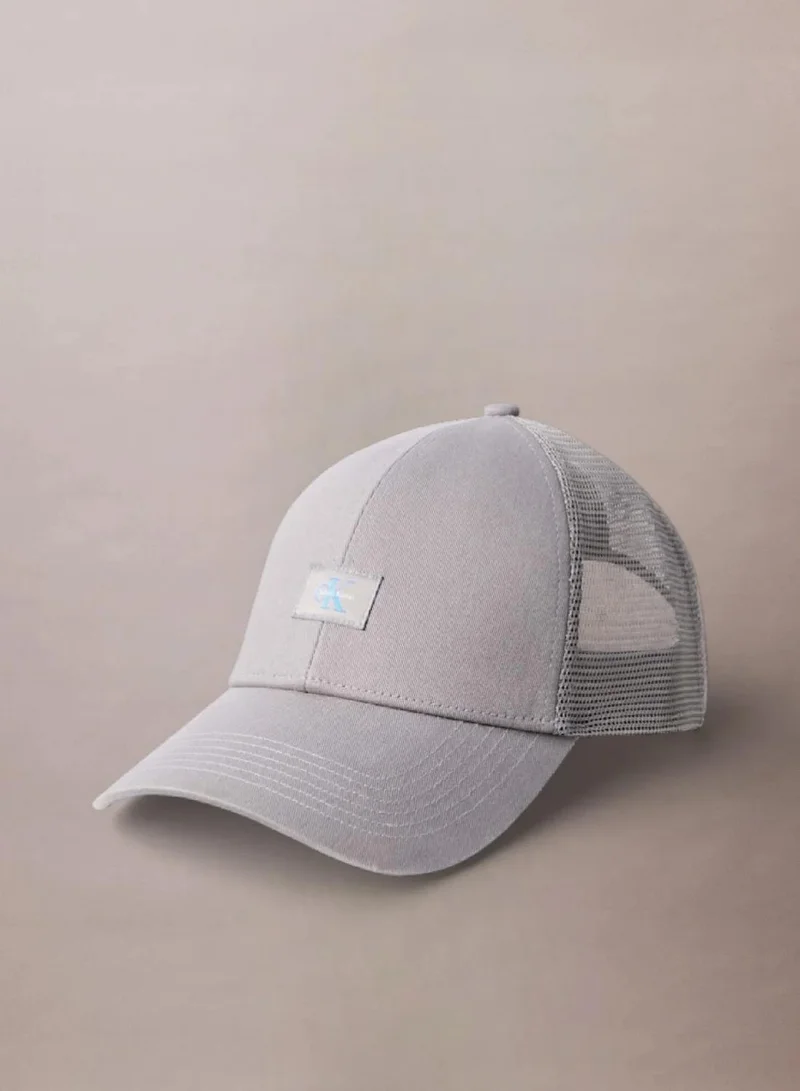 Calvin Klein Monologo Woven Patch Trucker Cap