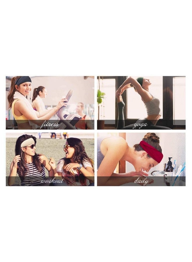 اسم المحتوى ناريلا عصابات رأس هواتشي غير قابلة للانزلاق لممارسة التمارين الرياضية واليوجا وإكسسوارات الصيف وأشرطة مرنة - Image 4