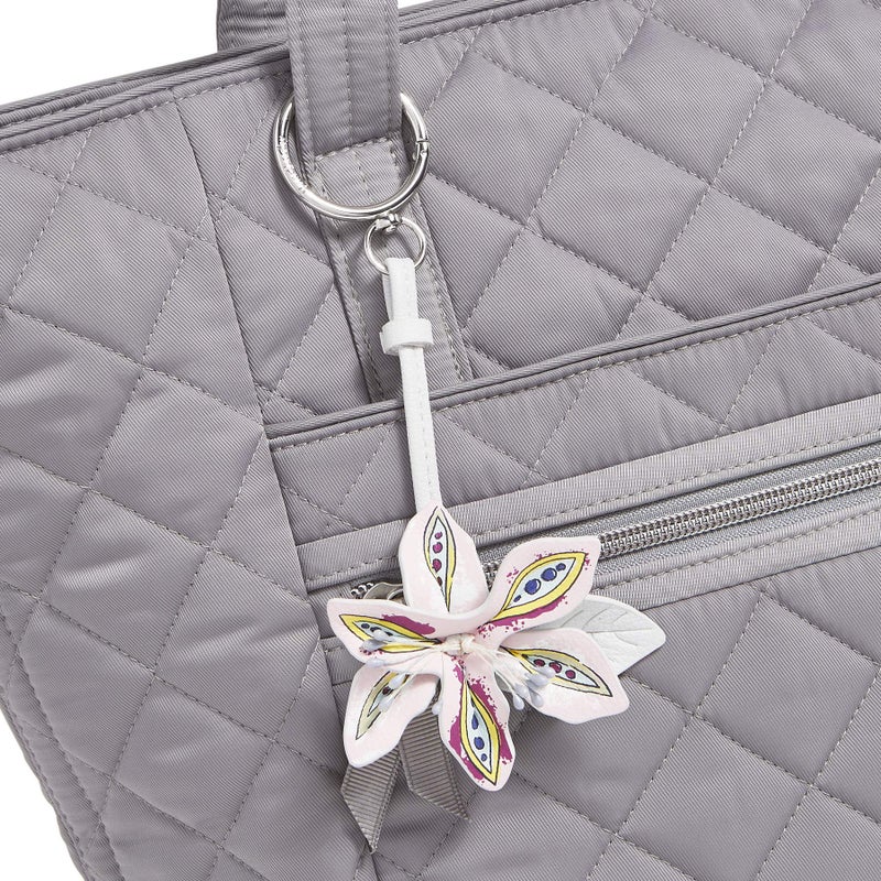 Vera Bradley Women's Bag Charm Keychain, Hummingbird Park, One Size - Image 2