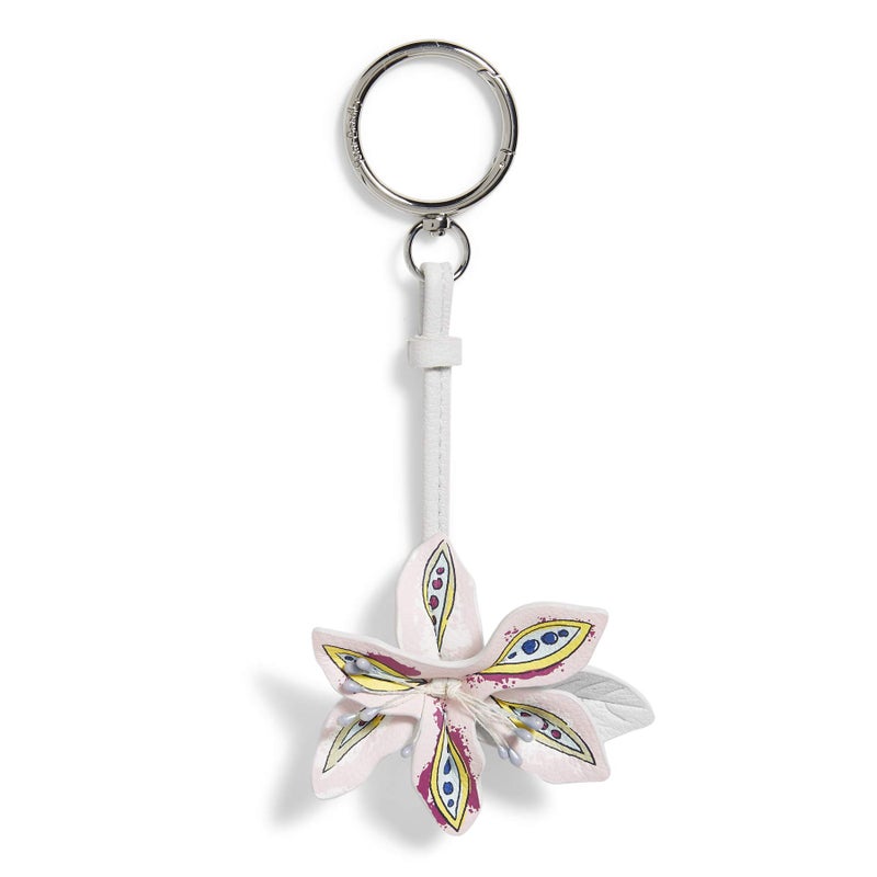 Vera Bradley Women's Bag Charm Keychain, Hummingbird Park, One Size - Image 1