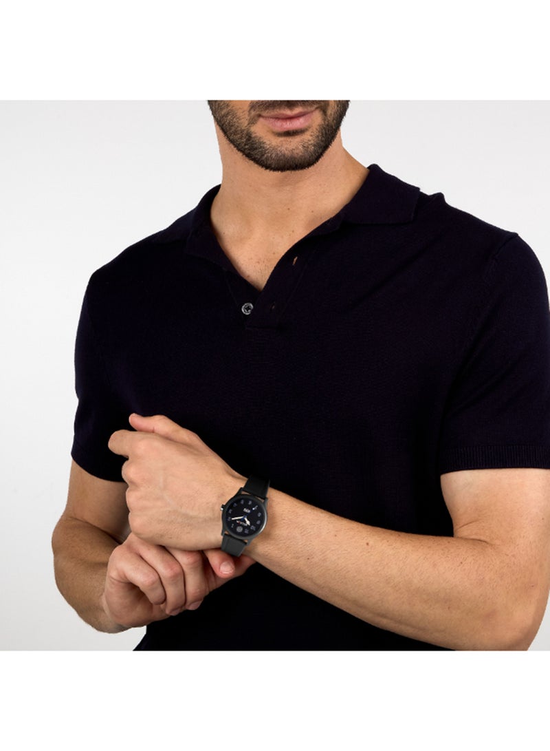 Sector EX-Q 41MM INTER 3H BLACK DIAL BLACK ST - Image 4