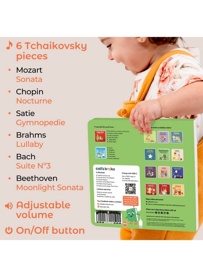 Cali's Books Cali's Books The Nutcracker Book for Children | Rechargeable USB Musical Book for Toddlers 1-3 | The 6 Excerpts from Tchaikovsky's Nutcracker | Ballet Gift for Kids  - Image 5