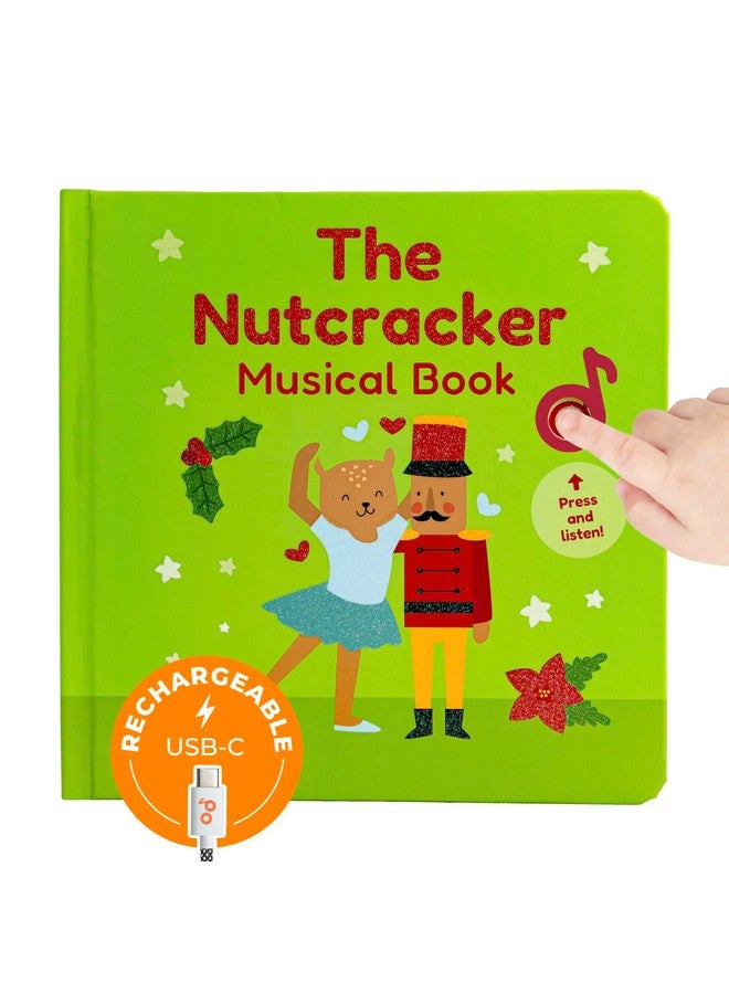 Cali's Books Cali's Books The Nutcracker Book for Children | Rechargeable USB Musical Book for Toddlers 1-3 | The 6 Excerpts from Tchaikovsky's Nutcracker | Ballet Gift for Kids  - Image 1