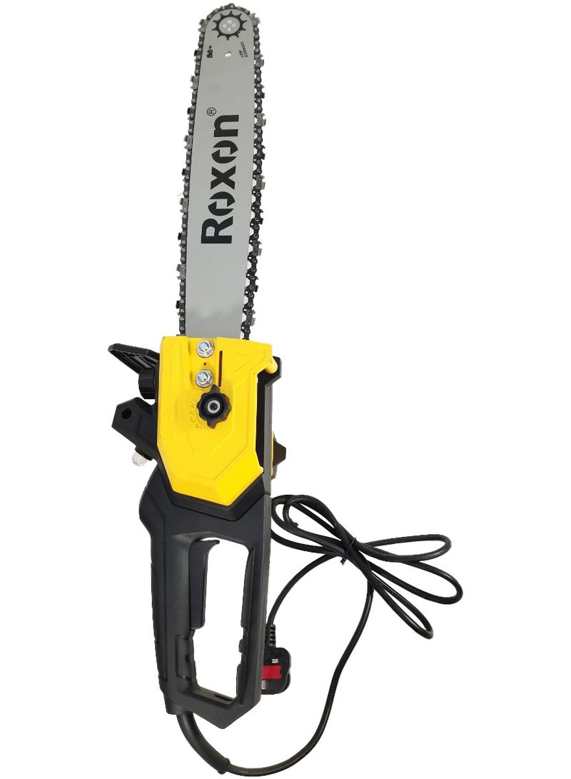 ROXON RXECS1300 Electric Chain Saw 16-inch 1300W - High-Efficiency 220-240V 50/60Hz 480rpm - Durable And Powerful Premium Chain Saw for Cutting and Trimming - Image 2