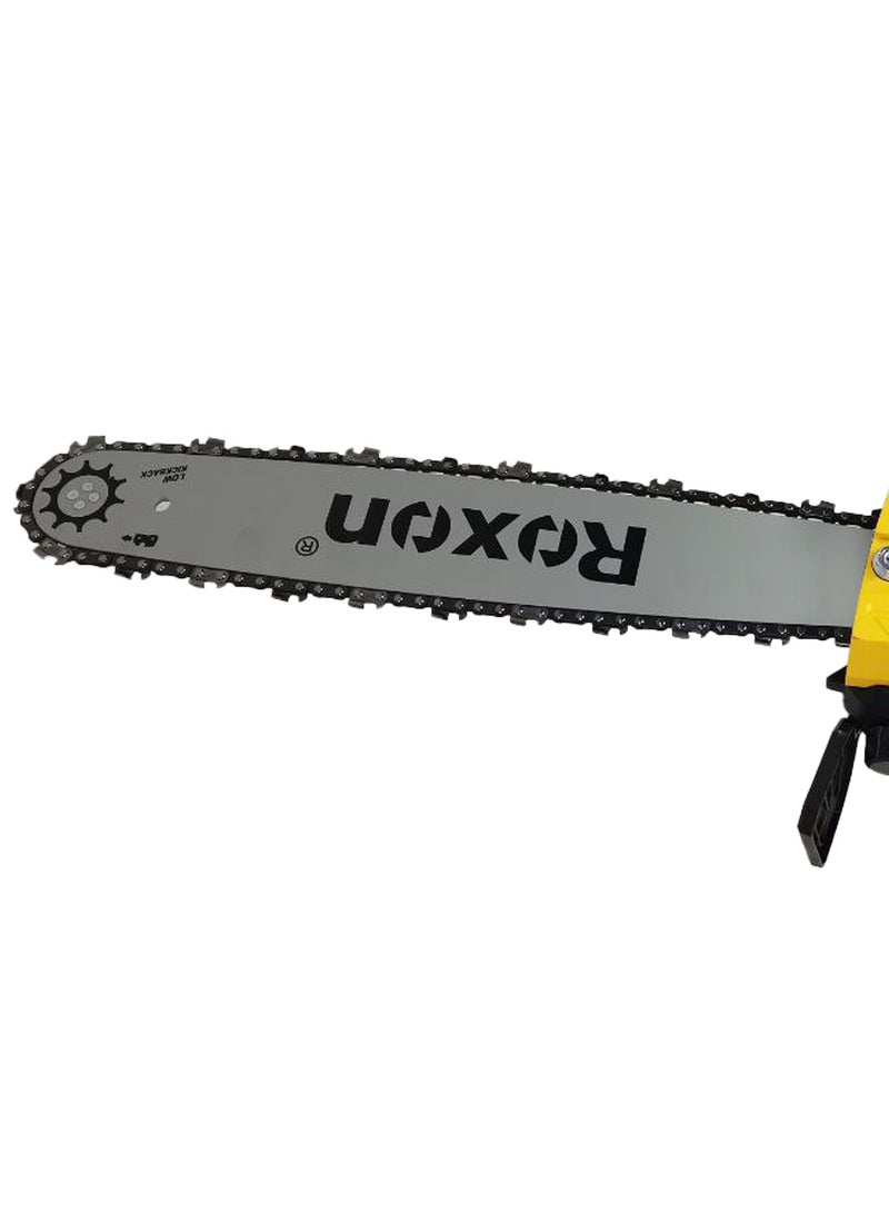 ROXON RXECS1300 Electric Chain Saw 16-inch 1300W - High-Efficiency 220-240V 50/60Hz 480rpm - Durable And Powerful Premium Chain Saw for Cutting and Trimming - Image 4