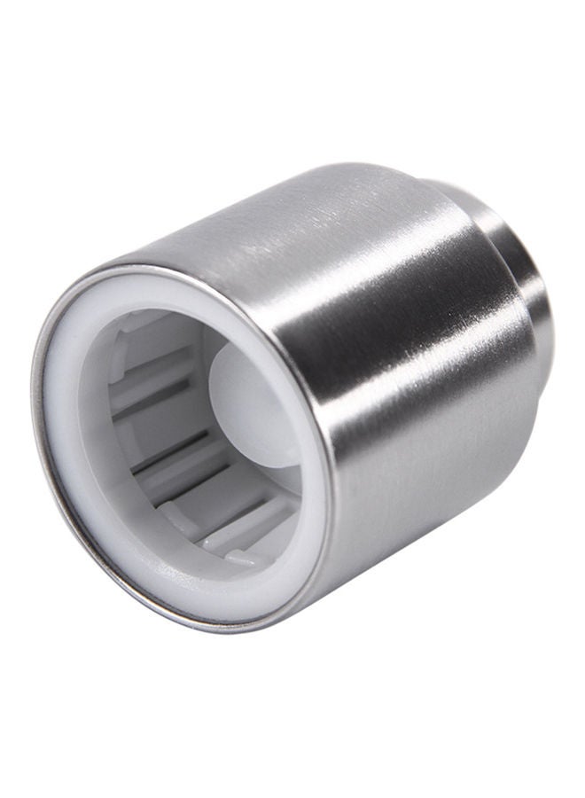 NIBEMINENT Stainless Steel Wine Bottle Stopper Silver - Image 2
