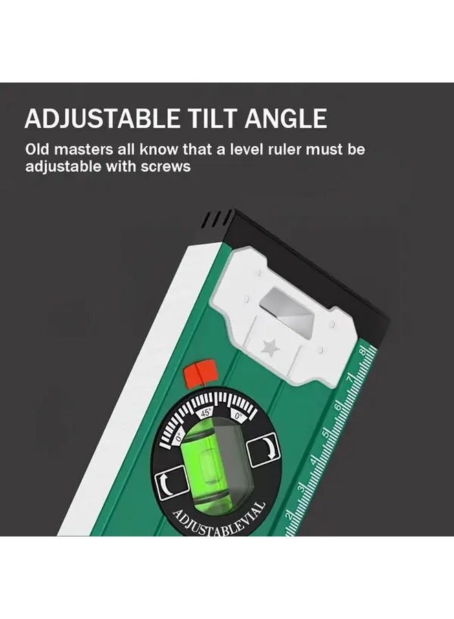 1PC 300MM Heavy Duty Magnetic Level Ruler Precision Measuring Tool - Image 5