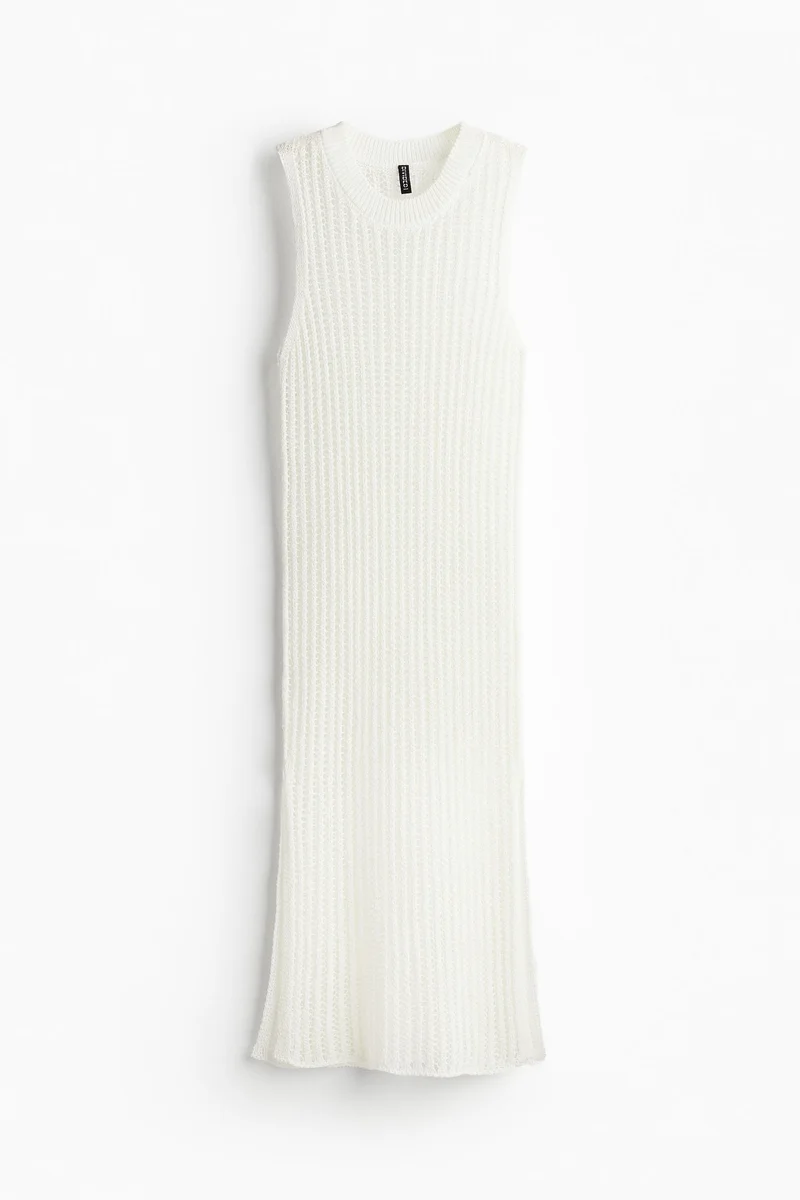 اتش اند ام Ladder-Stitch-Look Knitted Dress