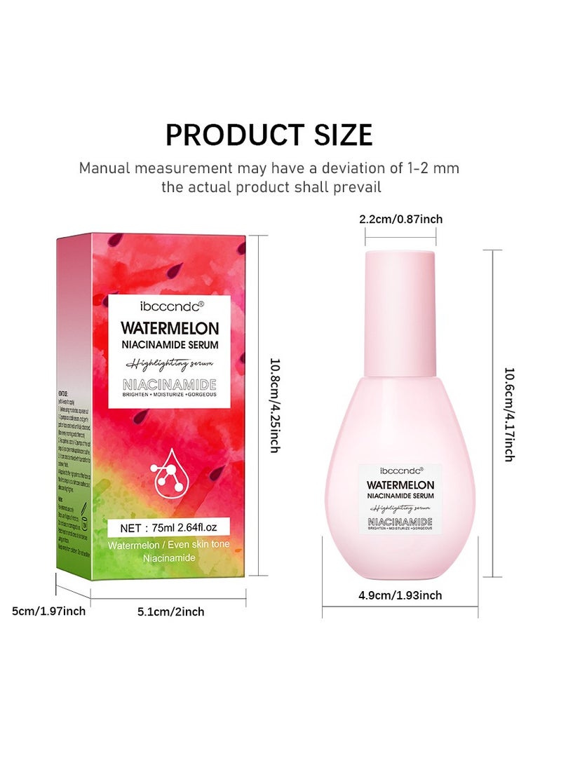 ibcccndc Niacinamide Hydrating, Moisturizing & Brightening Serum 75ml - Image 5