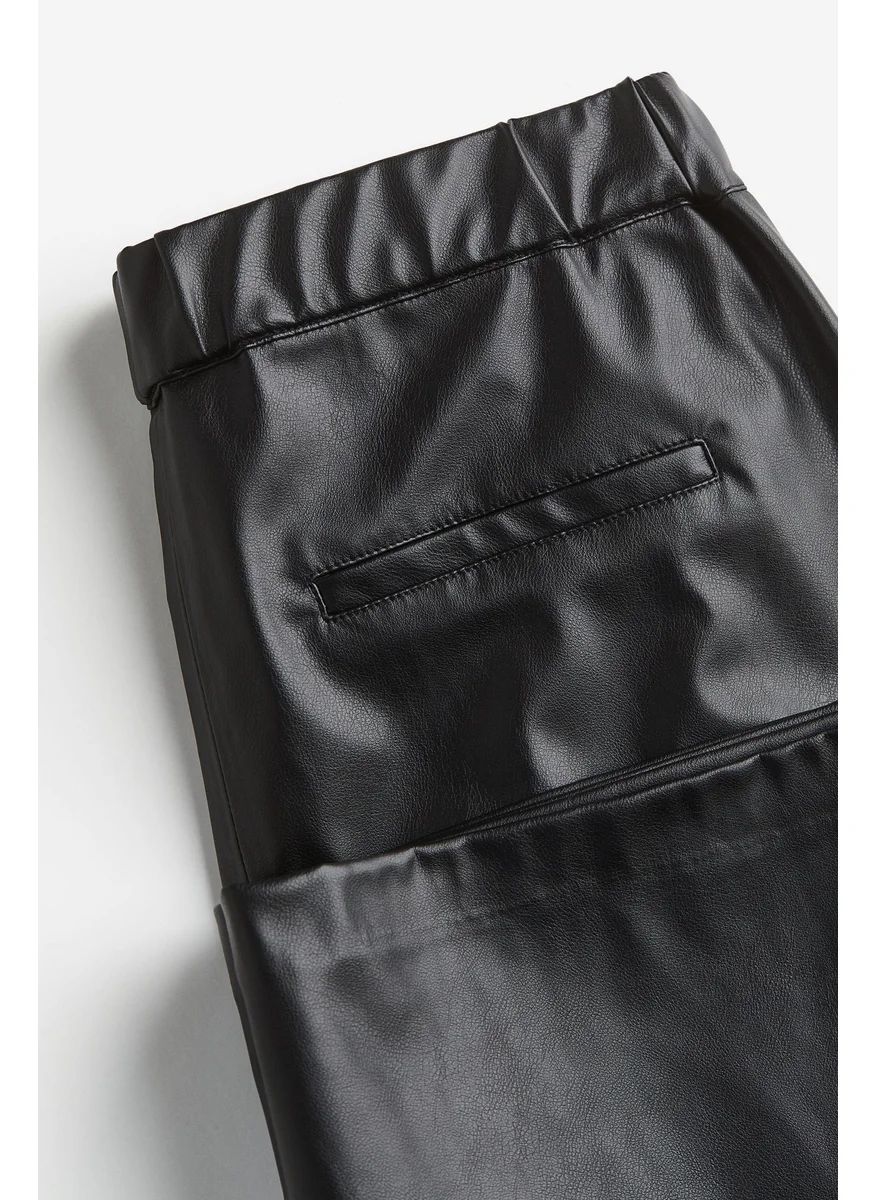 H&M Coated Trousers