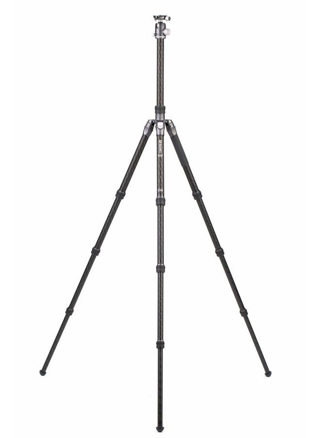 BENRO Rhino Carbon Fibre Three Series Tripod/Monopod with VX30 Ballhead, 4 Leg Sections, Twist Leg Locks, Padded Carrying Case (FRHN34CVX30) Max Height 174.5 cm - Image 5