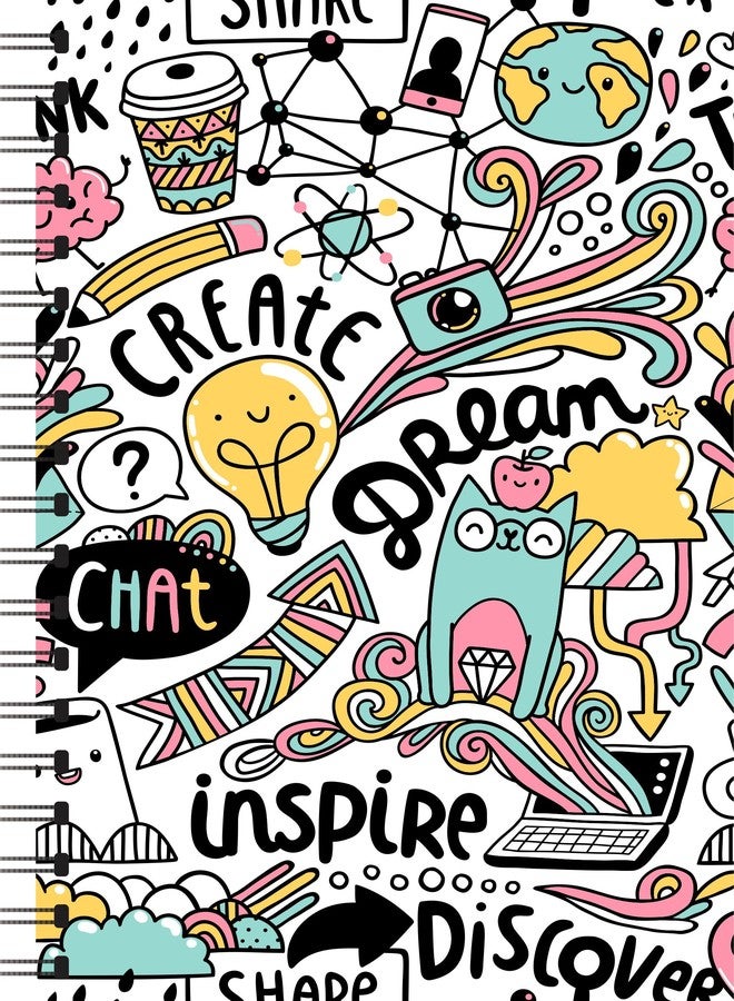 Paper Plane Design A5 Notebook Unruled (Pack of 1) - Image 1