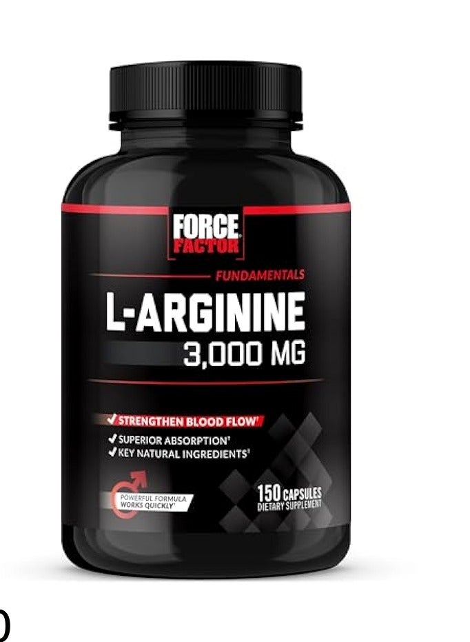 Force Factor, L-Arginine, 150 Capsules