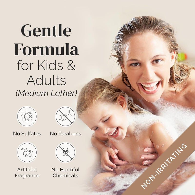 Puriya شامبو بورييا شجرة الشاي المنقي. غني بالنباتات لتخفيف فروة الرأس الجافة والحكة، للأطفال والبالغين، خالي من الكبريتات، بدون مواد كيميائية قاسية كما هو موجود في علاج القشرة، التهاب الجلد الدهني، شامبو الصدفية، 16 أونصة - Image 5