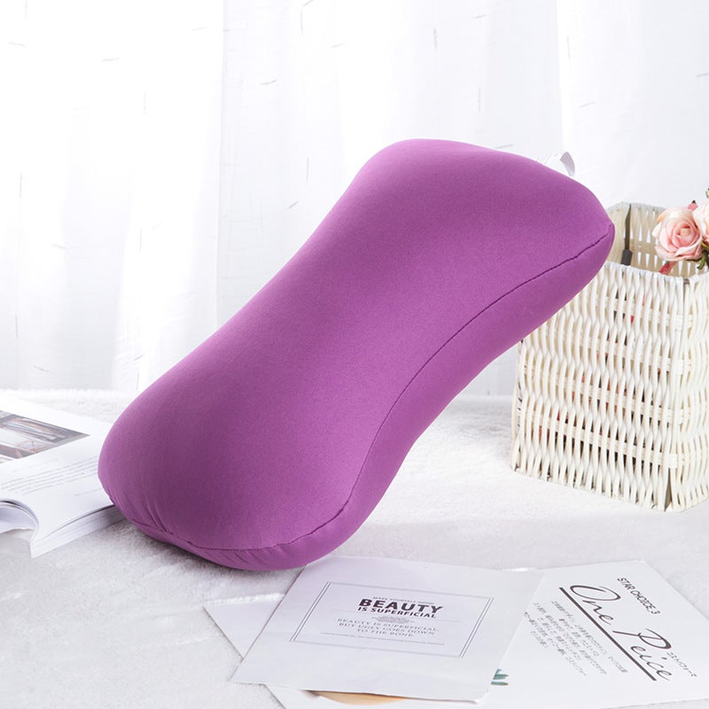 Portable Pillow with Printed Logo Purple 