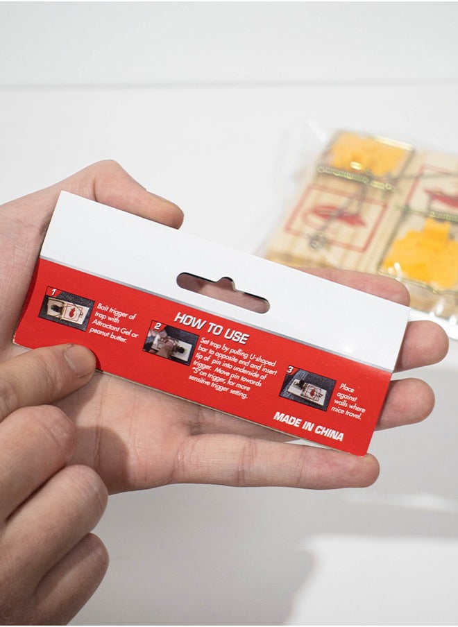 Generic - Mouse Traps (Wooden), 4 Traps - Image 1
