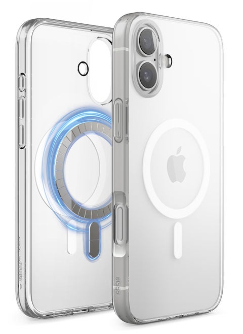 Magnetic Hybrid for iPhone 16 Plus Compatible with MagSafe Case Cover - Clear
