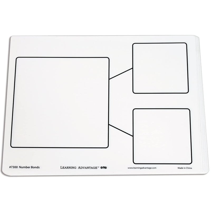 LEARNING ADVANTAGE - 7300 Learning Advantage Number Bond Dry Erase Boards, Set of 10 - Image 5