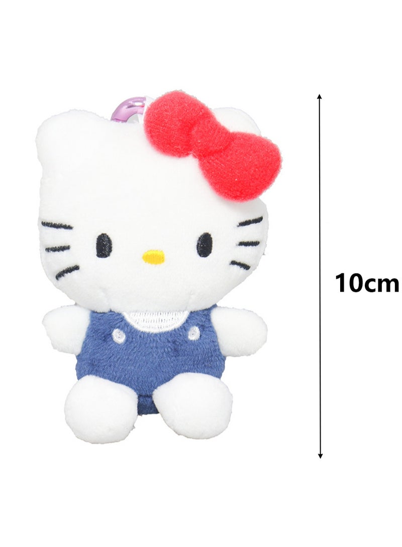 Love Buckle KT Cat Plush Toy Keychain Cute Bag Backpack Pendant Gift  - Image 3