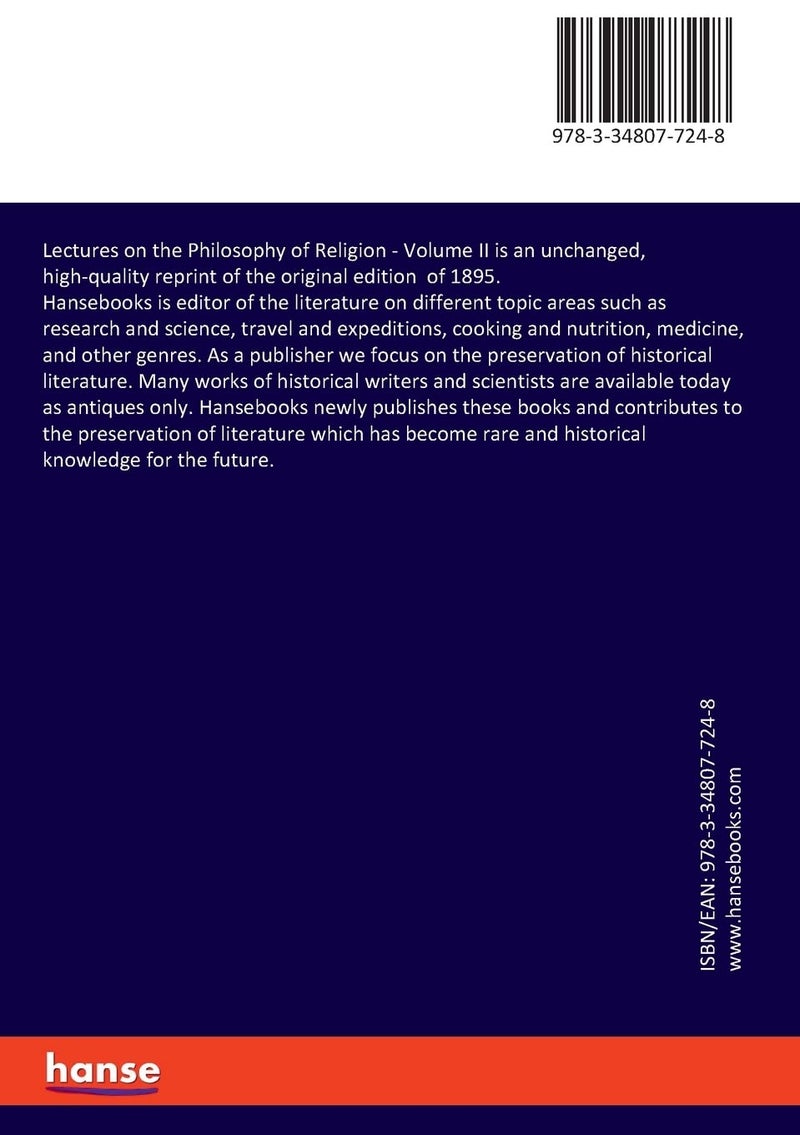 Lectures on the Philosophy of Religion: Volume II  - Image 2